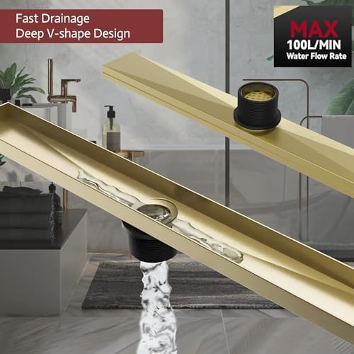 Easily Brought 36-Inch Linear Shower Drain