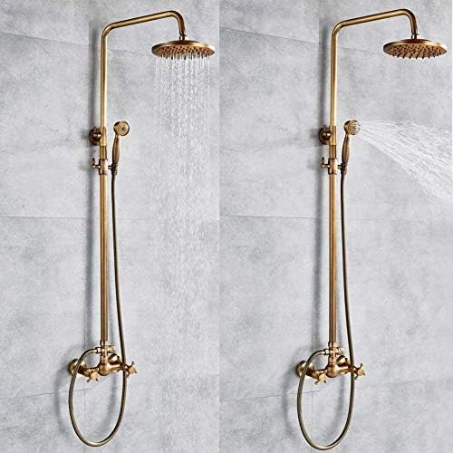 Antique Brass Bath Faucet Set