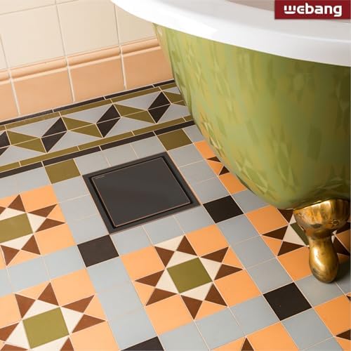 Stainless Steel 6-Inch Square Show with CUPCCert ClogPrevent