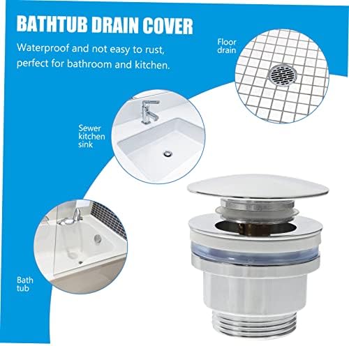 NuBESTY Copper Foot Pedal Drain Stopper for Bathrooms
