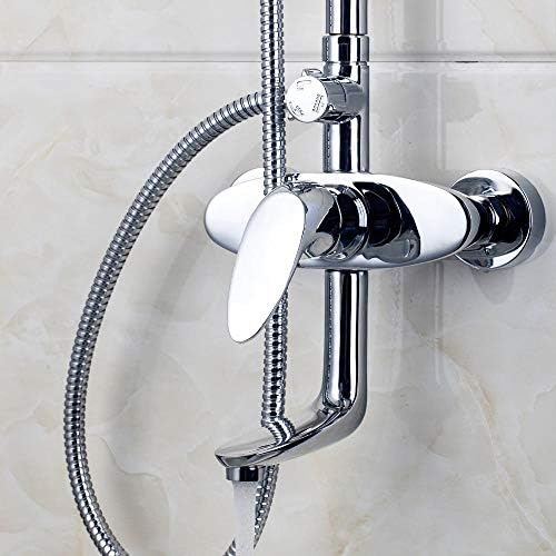 Huin Square LED Rain Shower Slick and Ergonomic