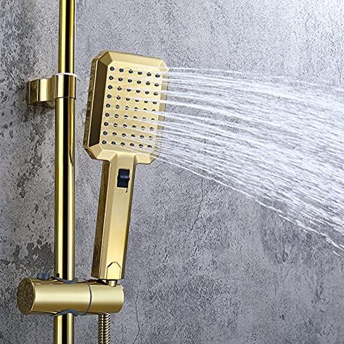 Rainfall Shower Head with 2-Way Hand Sprayer
