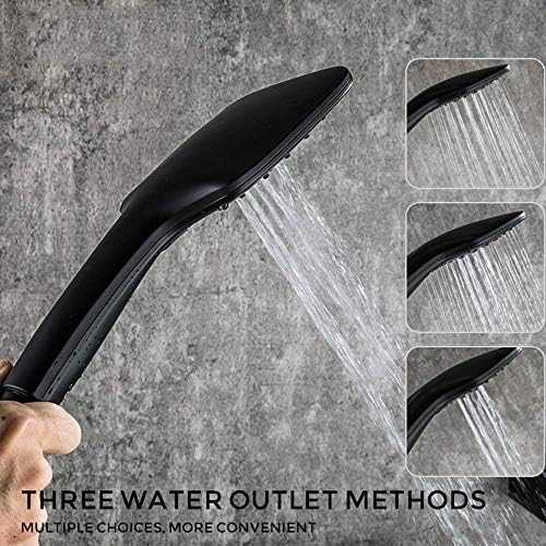 Premium High-Quality Compact Powerful Black Bathtub Faucet Set