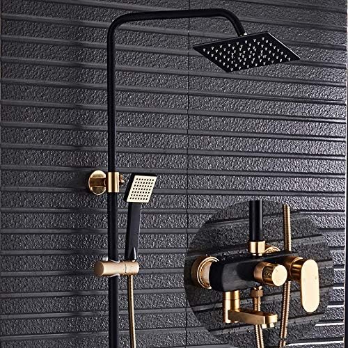 Huin Space Black Gold Doubling Faucet Kit